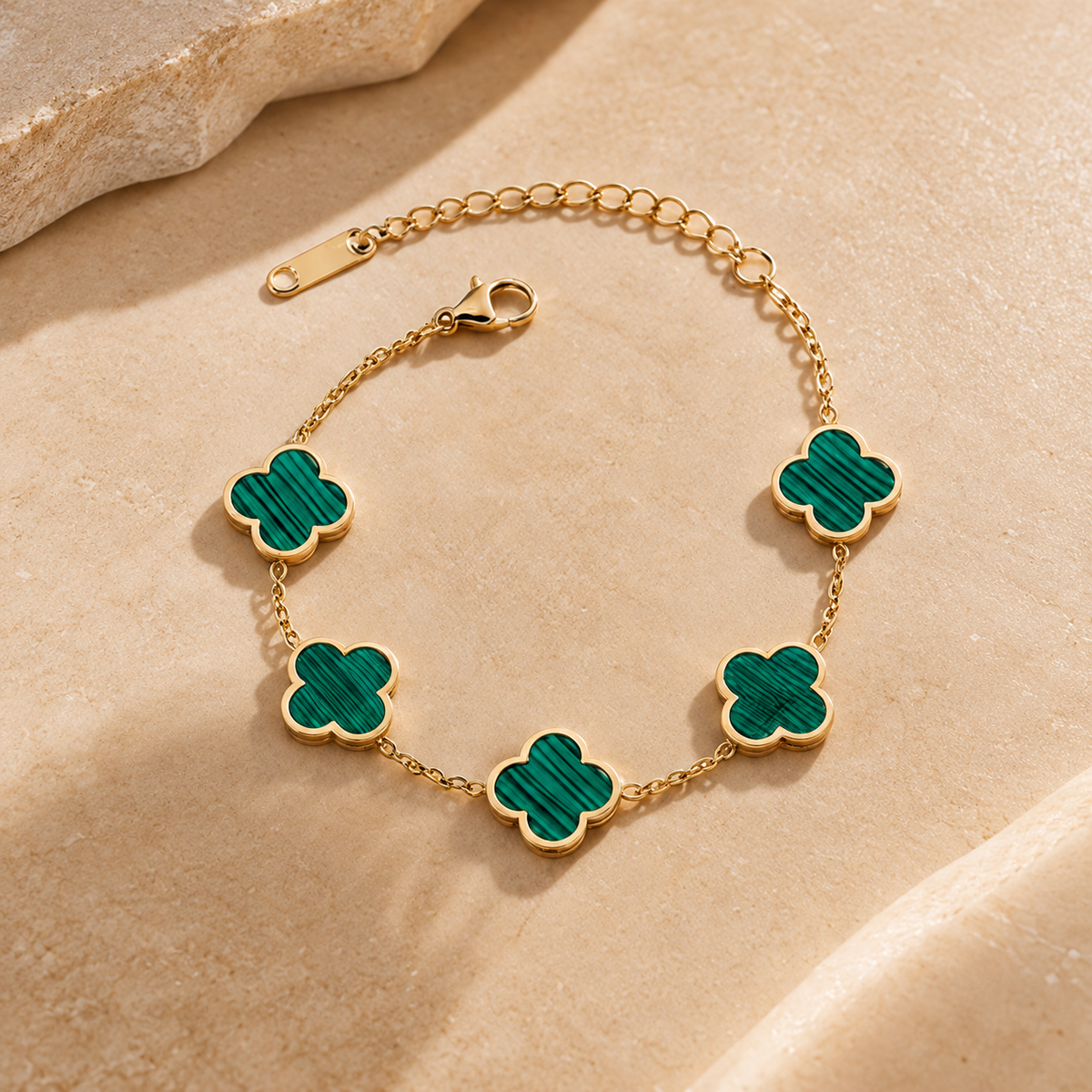 Five-Motif Clover Bracelet